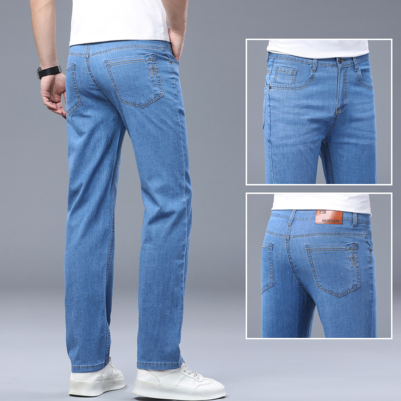 กางเกงยีนส์ผ้าเดนิมบางเบาสำหรั - Levis Jeans 501 บทวิจารณ์และราคา