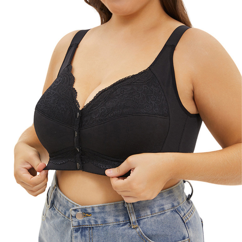 A-G ถ้วยผู้หญิง PLUS ขนาด Bra  - Plunge Bra Push Up บทวิจารณ์และราคา