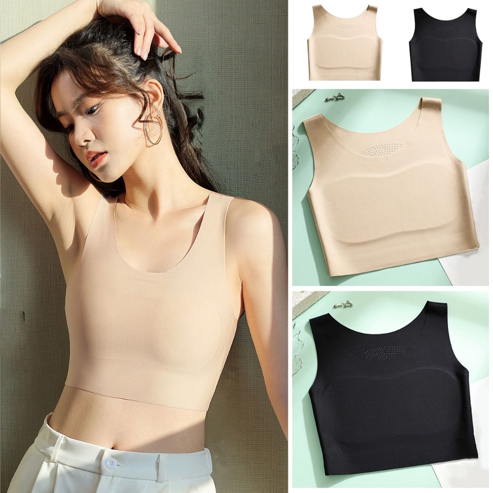 บราไร้สายผ้าไอซ์ซิลค์สำหรับผู้ - Plunge Bra Push Up บทวิจารณ์และราคา