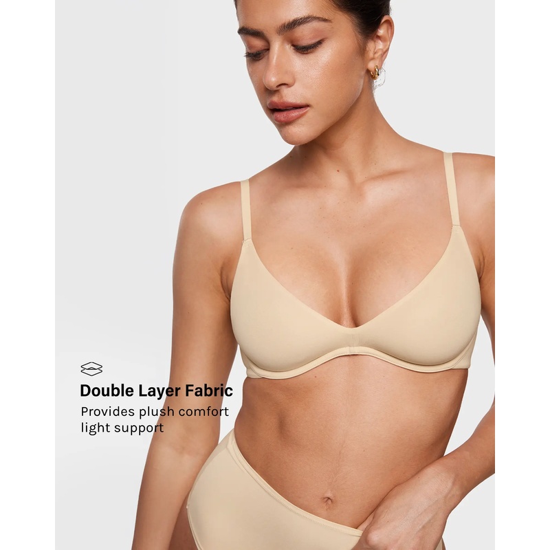 บรา INLYRIC สำหรับผู้หญิง รุ่น - Demi Bra Balconette บทวิจารณ์และราคา