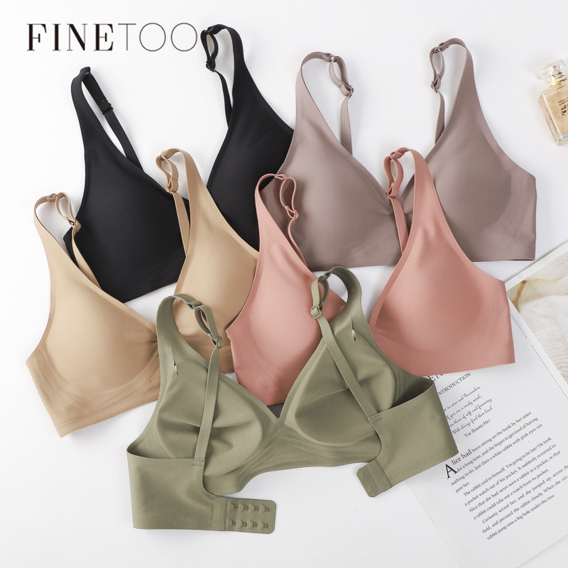 FINETOO นุ่มไร้สาย Bra ผู้หญิง - Mastectomy Bra Pocket บทวิจารณ์และราคา